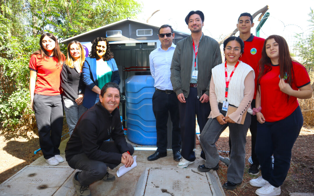 Pro Tiltil inaugura proyectos de sostenibilidad hídrica en Escuela Santa Matilde